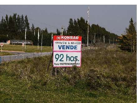 92 has Frente a ruta 2 km. 65,00