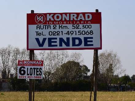 Seis Terrenos frente a ruta 2.